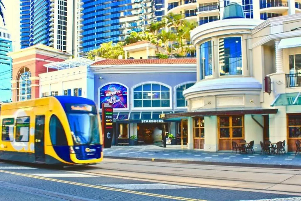Chevron Renaissance Surfers Paradise Sleeps 10 4Th Floor - Optimise Bnb Χρυσή Ακτή Διαμέρισμα